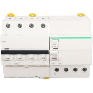 GISTUCH Disjoncteur Miniature Pa66 Coque Ignifuge 4p Et N Disjoncteur Avec Accessoire De Protection Contre Les Fuites Ac400v 16a - Publicité GISTUCH Disjoncteur Miniature Pa66 Coque Ignifuge 4p Et N Disjoncteur Avec Accessoire De Protection Contre Les Fuites Ac400v 16a - Publicité