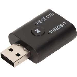 LARGEIGHT Émetteur Récepteur Bluetooth Usb, Mode Tx Et Rx 2 En 1, Prise En Charge Bluetooth 5.0 Sbc Codec, Connecteur 3,5 Mm Et Usb A, Conception Légère Adaptée À L'Autoradio - Publicité LARGEIGHT Émetteur Récepteur Bluetooth Usb, Mode Tx Et Rx 2 En 1, Prise En Charge Bluetooth 5.0 Sbc Codec, Connecteur 3,5 Mm Et Usb A, Conception Légère Adaptée À L'Autoradio - Publicité