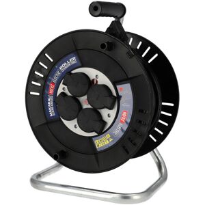 HOROZ ELECTRIC Enrouleur Électrique 4 Prises 2p+t Ip44 Noir 3x1,5mm² 40m - 310.040.302 - Horoz - Publicité HOROZ ELECTRIC Enrouleur Électrique 4 Prises 2p+t Ip44 Noir 3x1,5mm² 40m - 310.040.302 - Horoz - Publicité