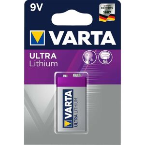 Batterie au lithium 9V 9 v 1-Blister - Varta - Publicité