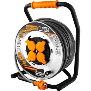 Richmann - Rallonge Avec Bobine C5993 40 M 3 X 2.5 Mm² - Publicité Richmann - Rallonge Avec Bobine C5993 40 M 3 X 2.5 Mm² - Publicité