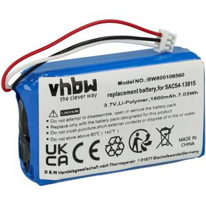 Batterie vhbw pour Collier et Entraîneur - 1900mAh Li-Polymer - Publicité Batterie vhbw pour Collier et Entraîneur - 1900mAh Li-Polymer - Publicité