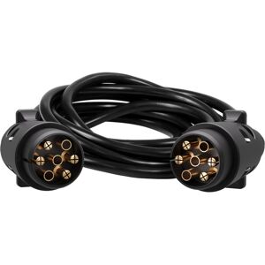 Wiltec – Câble De Rallonge Électrique 3 M – 2 Fiches 7 Broches – Pvc Résistant Intempéries – Pour Feux Remorque Et Camping-car - Publicité Wiltec – Câble De Rallonge Électrique 3 M – 2 Fiches 7 Broches – Pvc Résistant Intempéries – Pour Feux Remorque Et Camping-car - Publicité