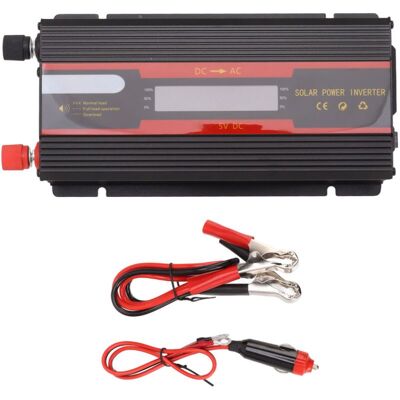 MOXIE Onduleur De Puissance 1000w Universel Double Tension 12v 24v-220v Onduleur D'Énergie Solaire Pour Voiture Avec Affichage Lcd - Publicité MOXIE Onduleur De Puissance 1000w Universel Double Tension 12v 24v-220v Onduleur D'Énergie Solaire Pour Voiture Avec Affichage Lcd - Publicité