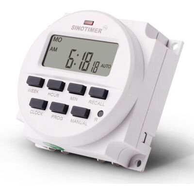 OEM Minuterie Intelligente Tm618n-6v, Minuterie Programmable Basse Tension 6 V Cc - - Publicité OEM Minuterie Intelligente Tm618n-6v, Minuterie Programmable Basse Tension 6 V Cc - - Publicité