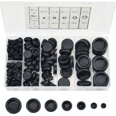 ABYSSE 170 Pcs Bouchons En Caoutchouc, 7 Tailles Passe Fils Caoutchouc Bouchon De Trou Avec Boîtier D'Organisateur Kit De Joint De Bague De Fil Électrique Pour Voiture Tuyau D'Eau Pompe - Publicité ABYSSE 170 Pcs Bouchons En Caoutchouc, 7 Tailles Passe Fils Caoutchouc Bouchon De Trou Avec Boîtier D'Organisateur Kit De Joint De Bague De Fil Électrique Pour Voiture Tuyau D'Eau Pompe - Publicité