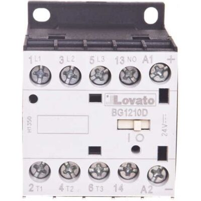 LOVATO CATALOGO COMPONENTI ELETTRICI Contacteur De Puissance Triphasé 12 A 5,7 Kw À 400 V Ca, Bobine 24 V Cc, 1 No 0r 11bg1210d024 - Publicité LOVATO CATALOGO COMPONENTI ELETTRICI Contacteur De Puissance Triphasé 12 A 5,7 Kw À 400 V Ca, Bobine 24 V Cc, 1 No 0r 11bg1210d024 - Publicité