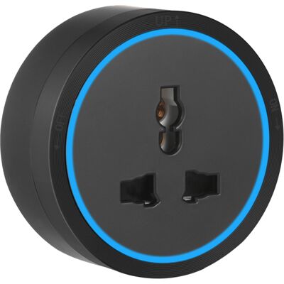 OEM Prise De Rail Universelle À 3 Broches, Adaptateur De Prise De Courant, Prise Murale Coulissante Avec Anneau Led Bleu, Polyvalente Et Mobile. Publicité OEM Prise De Rail Universelle À 3 Broches, Adaptateur De Prise De Courant, Prise Murale Coulissante Avec Anneau Led Bleu, Polyvalente Et Mobile. Publicité