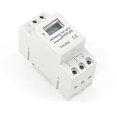 OEM Minuterie Numérique Sur Rail Din 220v - Contrôleur Temporel Programmable Pour Tableau Électrique Domestique-crezuo - Publicité OEM Minuterie Numérique Sur Rail Din 220v - Contrôleur Temporel Programmable Pour Tableau Électrique Domestique-crezuo - Publicité
