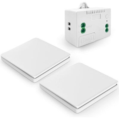 OEM Interrupteur Sans Fil Auto-alimenté – Télécommande Étanche Pour Lumières – Installation Facile Sans Câblage – Compatible Alexa Et Google Home-crezuo - Publicité OEM Interrupteur Sans Fil Auto-alimenté – Télécommande Étanche Pour Lumières – Installation Facile Sans Câblage – Compatible Alexa Et Google Home-crezuo - Publicité