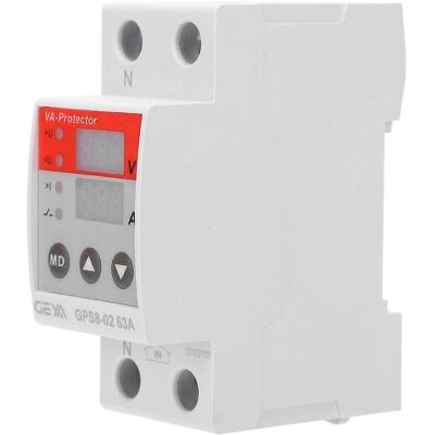MIXHOME Dispositif De Protection Contre Les Surtensions Et Les Surintensités Avec Affichage Numérique À Réarmement Automatique Et Contrôle De L'Alimentation Gps802d - Publicité MIXHOME Dispositif De Protection Contre Les Surtensions Et Les Surintensités Avec Affichage Numérique À Réarmement Automatique Et Contrôle De L'Alimentation Gps802d - Publicité