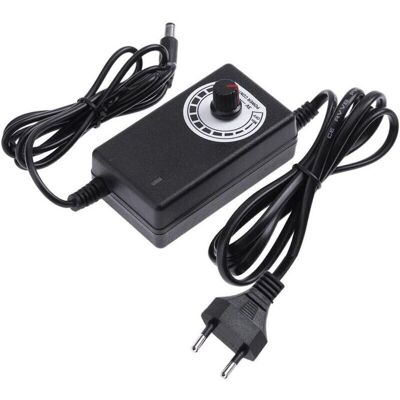 MOXIE Adaptateur De Régulation De La Tension 24 W 3-24 V Adaptateur D'Alimentation Avec Matériau Abs Pour Ventilateur Led / Ventilateur Électrique / Microforets /dvd Mobile - Publicité MOXIE Adaptateur De Régulation De La Tension 24 W 3-24 V Adaptateur D'Alimentation Avec Matériau Abs Pour Ventilateur Led / Ventilateur Électrique / Microforets /dvd Mobile - Publicité