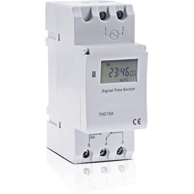 ABYSSE Interrupteur Industriel Tm615-2 Micro-ordinateur Électronique Programmable Numérique Minuterie Interrupteur Relais Contrôle 12v 110v 220v 16a Montage Sur Rail Din - Publicité ABYSSE Interrupteur Industriel Tm615-2 Micro-ordinateur Électronique Programmable Numérique Minuterie Interrupteur Relais Contrôle 12v 110v 220v 16a Montage Sur Rail Din - Publicité