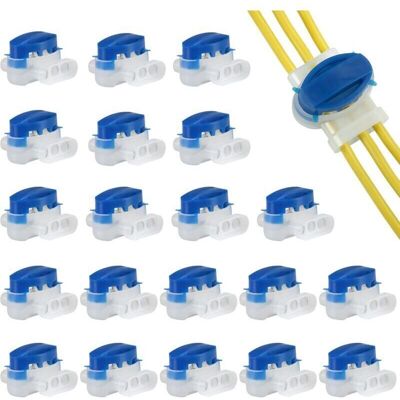 OEM Lot De 20 Connecteurs De Câble Remplis Des Résines Pour Robot Tondeuse Automower - Publicité OEM Lot De 20 Connecteurs De Câble Remplis Des Résines Pour Robot Tondeuse Automower - Publicité