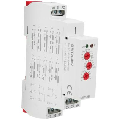 OEM Grt8-m2 Relais De Temps De Retard Professionnel Grt8-m2, Ac 220v (50-60hz) Facile À Utiliser Avec 10 Fonctions Pour L'Éclairage Des Équipements Industriels De Contrôle D'Éclairage-crezuo - Publicité OEM Grt8-m2 Relais De Temps De Retard Professionnel Grt8-m2, Ac 220v (50-60hz) Facile À Utiliser Avec 10 Fonctions Pour L'Éclairage Des Équipements Industriels De Contrôle D'Éclairage-crezuo - Publicité