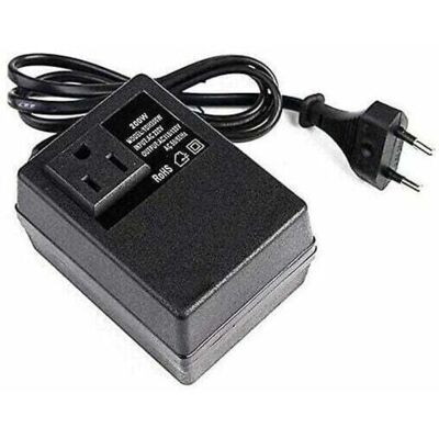 OEM Transformateur 220v À 110v, 200w, Avec Prise Européenne, Pour Une Tension Réduite.-dou - Publicité OEM Transformateur 220v À 110v, 200w, Avec Prise Européenne, Pour Une Tension Réduite.-dou - Publicité