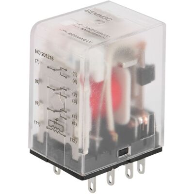 OEM Sourcingmap Relais Électromagnétique Ac220v 5 A Ca 220 V De Puissance De Goupille Dpdt-crezuo - Publicité OEM Sourcingmap Relais Électromagnétique Ac220v 5 A Ca 220 V De Puissance De Goupille Dpdt-crezuo - Publicité