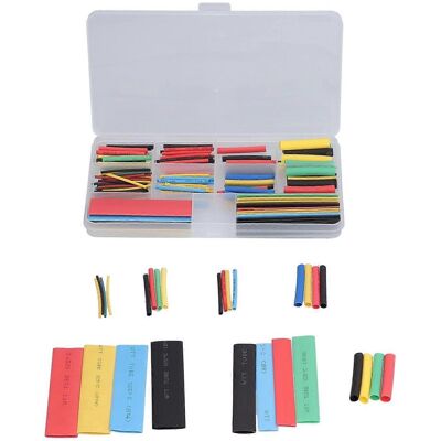 MIXHOME Kit De 164 Gaines Thermorétractables En Polyoléfine Pour Câbles Électriques (assortiment De Manchons Isolants). Publicité MIXHOME Kit De 164 Gaines Thermorétractables En Polyoléfine Pour Câbles Électriques (assortiment De Manchons Isolants). Publicité