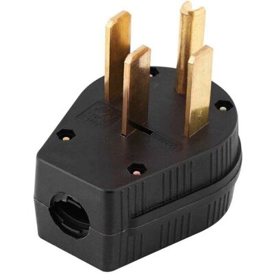 OEM 14-50p 125-250v 50a 7kw Prise Us Générateur Mise À La Terre Angle De Lame Droit 4 Trous Prise Mâle Remplacement De Prise Électrique-crezuo - Publicité OEM 14-50p 125-250v 50a 7kw Prise Us Générateur Mise À La Terre Angle De Lame Droit 4 Trous Prise Mâle Remplacement De Prise Électrique-crezuo - Publicité