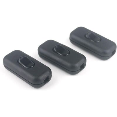 MOXIE 3 Pcs Ligne Cordon Interrupteur 6a 250v Interrupteur À Touche Basculante Pour Lampe Inline, Câble D'Éclairage À 2 Ou 3 Fils, Avec Allumé/éteint À Bascule - Publicité MOXIE 3 Pcs Ligne Cordon Interrupteur 6a 250v Interrupteur À Touche Basculante Pour Lampe Inline, Câble D'Éclairage À 2 Ou 3 Fils, Avec Allumé/éteint À Bascule - Publicité