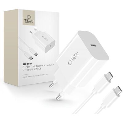 Chargeur USB-C NC20W 20W - Téléphone & Tablette - Publicité Chargeur USB-C NC20W 20W - Téléphone & Tablette - Publicité