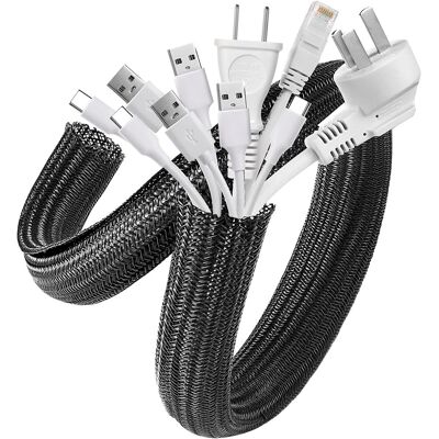 OEM Manchon De Câble Gaine 3 Mètre (noir, 3m (25-35mm)) - Publicité OEM Manchon De Câble Gaine 3 Mètre (noir, 3m (25-35mm)) - Publicité