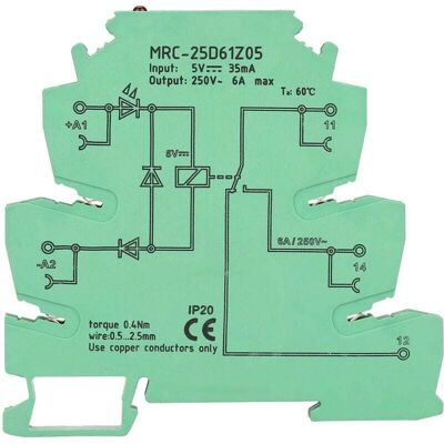 OEM Module De Relais, Module De Relais À Semi - Conducteurs Ultra - Mince De Mrc-25d61z05, Pour Électrovanne Pneumatique À Courant Continu-crezuo - Publicité OEM Module De Relais, Module De Relais À Semi - Conducteurs Ultra - Mince De Mrc-25d61z05, Pour Électrovanne Pneumatique À Courant Continu-crezuo - Publicité