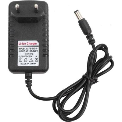 Scotch Aiperq – Adaptateur De Chargeur Li-ion 21v 1a – Noyau Cuivre Épais – Port 5,5 X 2,5 Mm – Prise Ue – Protection Contre Surtensions - Publicité Scotch Aiperq – Adaptateur De Chargeur Li-ion 21v 1a – Noyau Cuivre Épais – Port 5,5 X 2,5 Mm – Prise Ue – Protection Contre Surtensions - Publicité