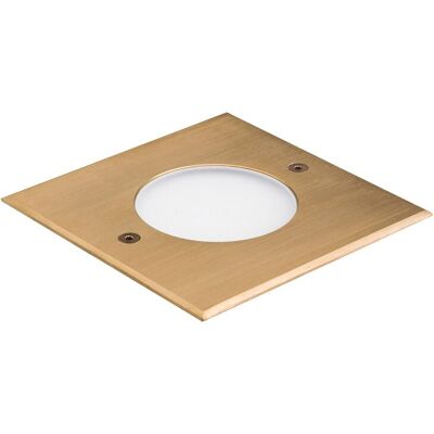 Encastré De Sol Extérieur Zeph 2 Slim 230v Carré Bronze Non Percée Bleu 3x2w - Europole - 56194nbr - Publicité Encastré De Sol Extérieur Zeph 2 Slim 230v Carré Bronze Non Percée Bleu 3x2w - Europole - 56194nbr - Publicité