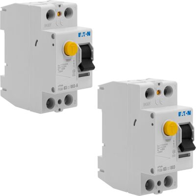 Lot De 4 Interrupteurs Différentiels 63a – 30 Ma – 1 Type A + 3 Type Ac – Ce / Nf - Eaton - Publicité Lot De 4 Interrupteurs Différentiels 63a – 30 Ma – 1 Type A + 3 Type Ac – Ce / Nf - Eaton - Publicité