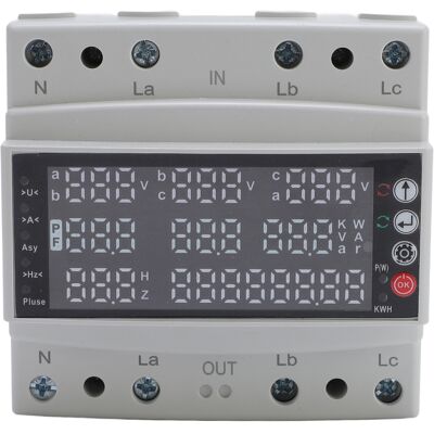 WEYTOLL 100a 3 Tension Multi De Remise À Zéro D'Individu De Fonction Du Protecteur Pa66 De Hz Kws De V A Hz Réglable - Publicité WEYTOLL 100a 3 Tension Multi De Remise À Zéro D'Individu De Fonction Du Protecteur Pa66 De Hz Kws De V A Hz Réglable - Publicité