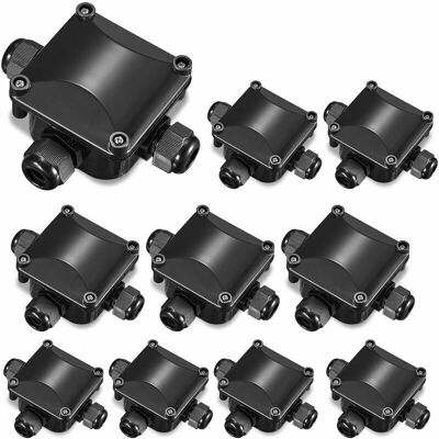 OEM Boîte De Jonction, 10pcs Boîtier De Raccordement, Ip66 Connecteur Étanche 3 Voies, Extérieur Étanche, Pour Câble De Diamètre 4-15 Mm H174-crezuo - Publicité OEM Boîte De Jonction, 10pcs Boîtier De Raccordement, Ip66 Connecteur Étanche 3 Voies, Extérieur Étanche, Pour Câble De Diamètre 4-15 Mm H174-crezuo - Publicité
