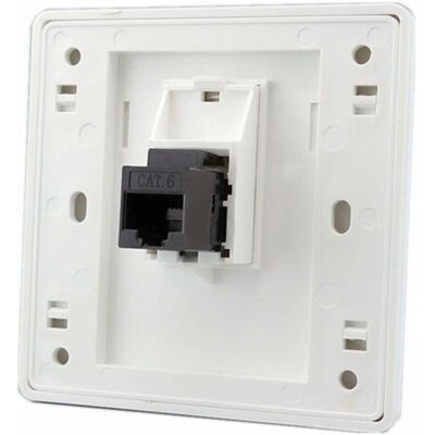Scotch Aiperq – Prise Murale Double Passage Rj45 Cat6 Gigabit – Compatible Modules 1 À 4 – Plastique D'Ingénierie – 86x86mm Pour Installation Esthétique - Publicité Scotch Aiperq – Prise Murale Double Passage Rj45 Cat6 Gigabit – Compatible Modules 1 À 4 – Plastique D'Ingénierie – 86x86mm Pour Installation Esthétique - Publicité