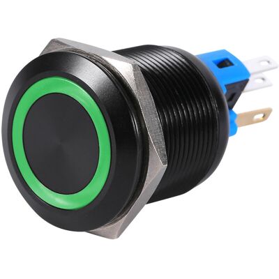 OEM Jeffergarden Interrupteur À Bouton-poussoir Étanche 22 Mm 12 V-24 V À Verrouillage Automatique Avec Led Verte-dou - Publicité OEM Jeffergarden Interrupteur À Bouton-poussoir Étanche 22 Mm 12 V-24 V À Verrouillage Automatique Avec Led Verte-dou - Publicité