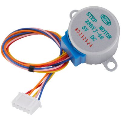 ABYSSE Lot De 5 Moteurs Pas À Pas À Micro-réduction, 4 Phases, 5 Fils, 5 V Cc - Publicité ABYSSE Lot De 5 Moteurs Pas À Pas À Micro-réduction, 4 Phases, 5 Fils, 5 V Cc - Publicité