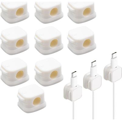 Vision 9 Pièce Clips Cable,magnetic Cable Clips,accroche Cable,clips Cable Adhesif,cable Clips,support Cable,pince Cable,accroche Cable Adhésif,pour Câble De Chargement,hdmi,usb,câble Audio(blanc) - Publicité Vision 9 Pièce Clips Cable,magnetic Cable Clips,accroche Cable,clips Cable Adhesif,cable Clips,support Cable,pince Cable,accroche Cable Adhésif,pour Câble De Chargement,hdmi,usb,câble Audio(blanc) - Publicité