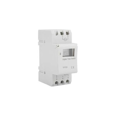 OEM Commutateur Programmable Sur Rail Din 15a Avec Relais De Minuterie Programmable Lcd Numérique (ac220v)-crezuo - Publicité OEM Commutateur Programmable Sur Rail Din 15a Avec Relais De Minuterie Programmable Lcd Numérique (ac220v)-crezuo - Publicité