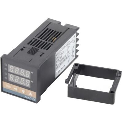 ABYSSE Régulateur De Température Numérique Pid Thermostat Rexc100 Thermocouple - Publicité ABYSSE Régulateur De Température Numérique Pid Thermostat Rexc100 Thermocouple - Publicité