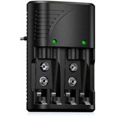 OEM Chargeur De Piles Universel Aa/aaa/9 V, Chargeur Rapide 6802 Pour Piles Rechargeables Aa/aaa Nimh Ou 9 V Avec Indicateur Led - Publicité OEM Chargeur De Piles Universel Aa/aaa/9 V, Chargeur Rapide 6802 Pour Piles Rechargeables Aa/aaa Nimh Ou 9 V Avec Indicateur Led - Publicité