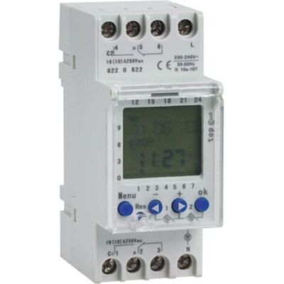 OEM 220v, Minuterie - Minuterie Double Canal Ahc822 - Publicité OEM 220v, Minuterie - Minuterie Double Canal Ahc822 - Publicité
