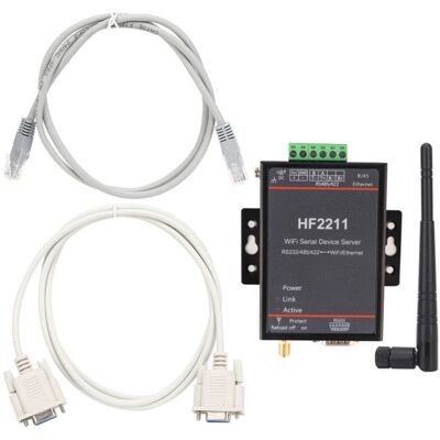 OEM Hf2211 Server Série Rs232 / 485/422 À Wifi Ethernet Dtu Network Communication 5-36vdc-crezuo - Publicité OEM Hf2211 Server Série Rs232 / 485/422 À Wifi Ethernet Dtu Network Communication 5-36vdc-crezuo - Publicité