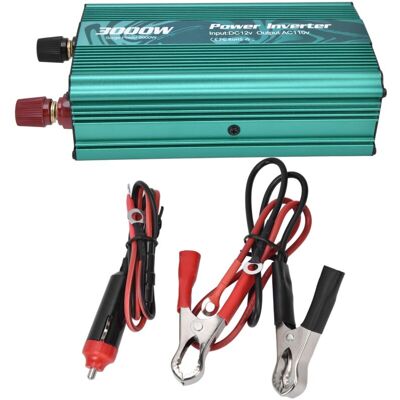 MOXIE Sjlerst Convertisseur Dc À Ac En Alliage D'Aluminium, Réparation Intelligente De L'Onduleur Sinusoïdal, Inverseurs De Puissance 300w 12v À 110v - Publicité MOXIE Sjlerst Convertisseur Dc À Ac En Alliage D'Aluminium, Réparation Intelligente De L'Onduleur Sinusoïdal, Inverseurs De Puissance 300w 12v À 110v - Publicité
