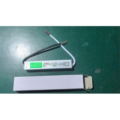 FLAMMKRAFT Alimentation Led Étanche Ip67, Transformateur Adaptateur Secteur 90-250 V Ca Vers 24 V Cc, 10 W, Courant Continu - Publicité FLAMMKRAFT Alimentation Led Étanche Ip67, Transformateur Adaptateur Secteur 90-250 V Ca Vers 24 V Cc, 10 W, Courant Continu - Publicité
