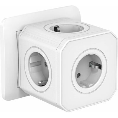 OEM Multiprise Murale Cube 5 En 1 Avec Protection Contre Les Surcharges¶surtenseurs,multiprise Cube 4000w/16a Avec Porte De Sécurité,multiprise Electrique Portable Pour Bureau Voyage-blanc-crezuo - Publicité OEM Multiprise Murale Cube 5 En 1 Avec Protection Contre Les Surcharges¶surtenseurs,multiprise Cube 4000w/16a Avec Porte De Sécurité,multiprise Electrique Portable Pour Bureau Voyage-blanc-crezuo - Publicité