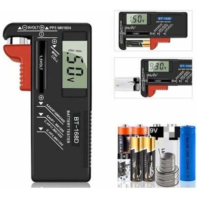 Scotch Aiperq Testeur De Piles Numérique,testeur De Piles Universel,batterie Testeur,pour Aa, Aaa, C, D, Pp3, 9v, 1.5v, Piles Bouton - Fonctionne Sans Pile - Publicité Scotch Aiperq Testeur De Piles Numérique,testeur De Piles Universel,batterie Testeur,pour Aa, Aaa, C, D, Pp3, 9v, 1.5v, Piles Bouton - Fonctionne Sans Pile - Publicité