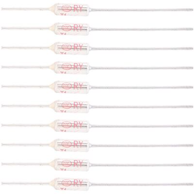 OEM 10 Pièces Fusible Thermique 250v 10a 72℃, Coupure De Fusible Thermique De Coque Métallique, Fusible De Température Tf 72250℃ (152℃/305.6℉)-dou - Publicité OEM 10 Pièces Fusible Thermique 250v 10a 72℃, Coupure De Fusible Thermique De Coque Métallique, Fusible De Température Tf 72250℃ (152℃/305.6℉)-dou - Publicité