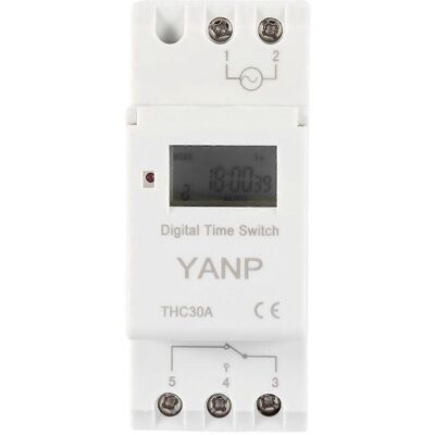 MIXHOME Minuteur Numérique Thc 30a, Minuterie Électronique Programmable (12v) - Publicité MIXHOME Minuteur Numérique Thc 30a, Minuterie Électronique Programmable (12v) - Publicité