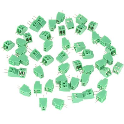 OEM Connecteur De Bornier À Pas De 2.54mm, Bloc À Vis Vert, Haute Qualité 50ocs/ensemble Pour Le Remplacement Du Câblage Pcb-crezuo - Publicité OEM Connecteur De Bornier À Pas De 2.54mm, Bloc À Vis Vert, Haute Qualité 50ocs/ensemble Pour Le Remplacement Du Câblage Pcb-crezuo - Publicité