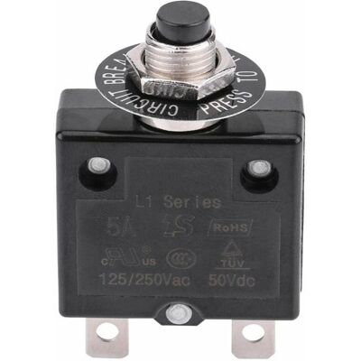 OEM Disjoncteur 15a Interrupteur Thermique De Réinitialisation En Option, 125-250v Ac 50v Dc Disjoncteur À Bouton-poussoir De Protection Contre Les Surcharges De Courant-crezuo - Publicité OEM Disjoncteur 15a Interrupteur Thermique De Réinitialisation En Option, 125-250v Ac 50v Dc Disjoncteur À Bouton-poussoir De Protection Contre Les Surcharges De Courant-crezuo - Publicité