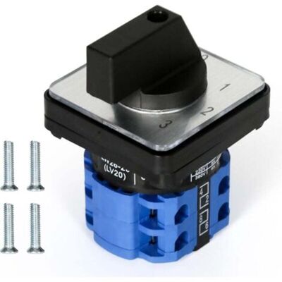 ABYSSE Interrupteur Rotatif Universal 4 Position 8 Terminales Sélecteur De Came Rotatif Interrupteur Rotary Cam Commutateur Inverseur 20a Lw26-20/2 - Publicité ABYSSE Interrupteur Rotatif Universal 4 Position 8 Terminales Sélecteur De Came Rotatif Interrupteur Rotary Cam Commutateur Inverseur 20a Lw26-20/2 - Publicité